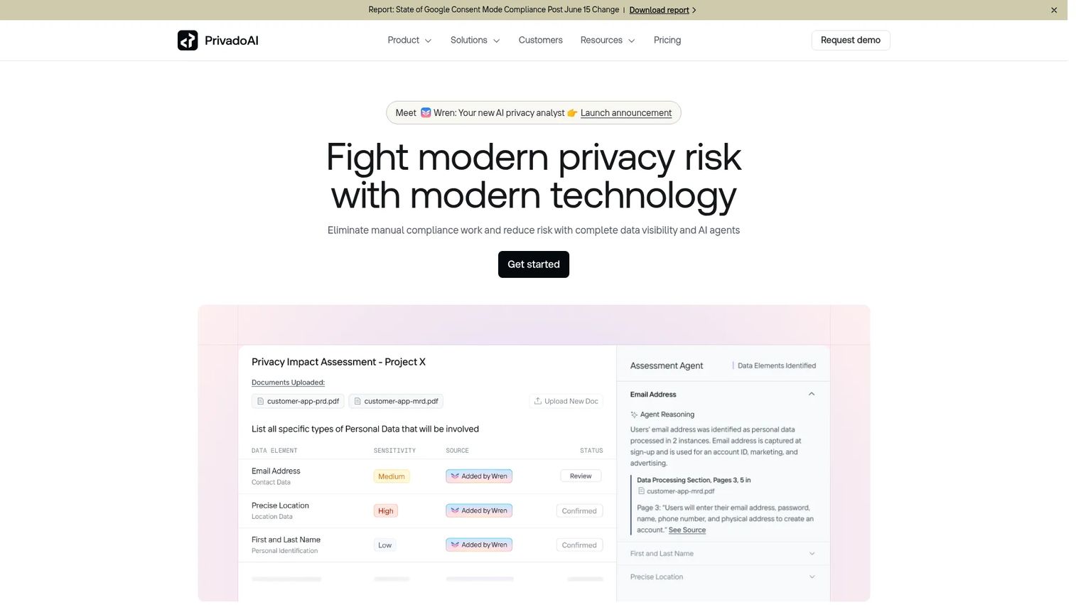 Privado AI privacy compliance platform