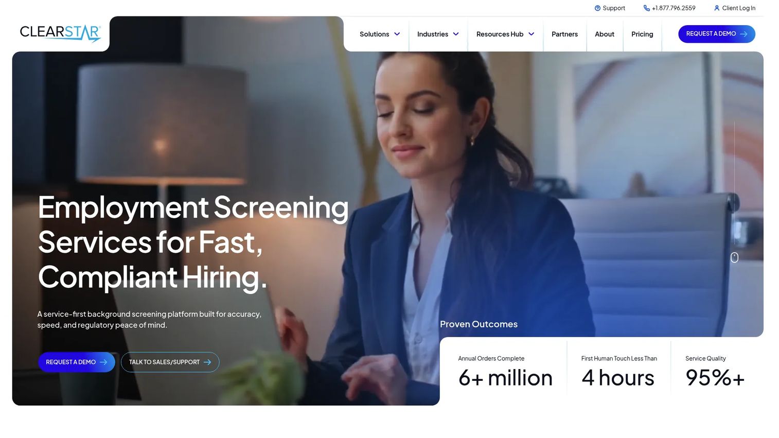 ClearStar employment screening and compliance platform