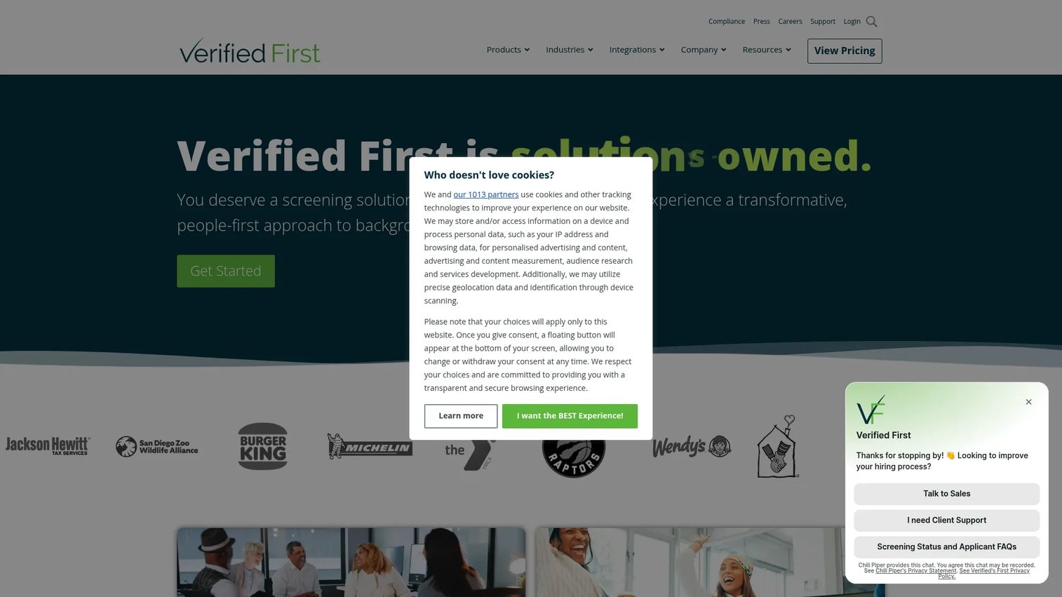 Verified First screenshot