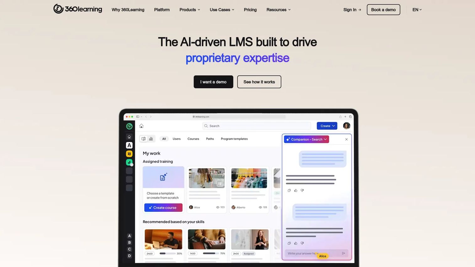 360Learning collaborative learning platform