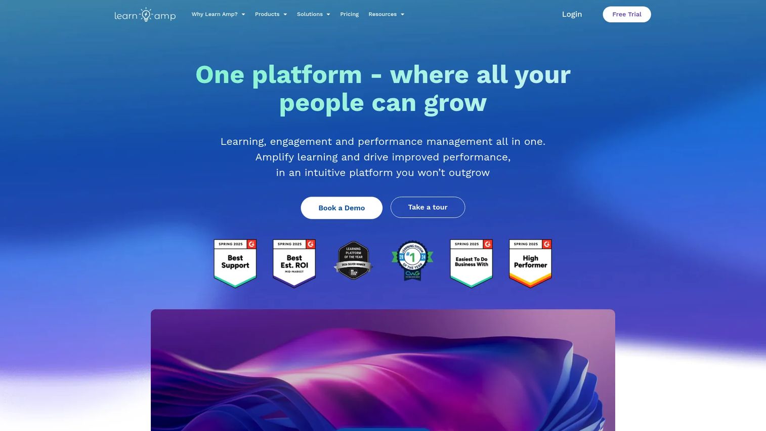 Learn Amp people development platform