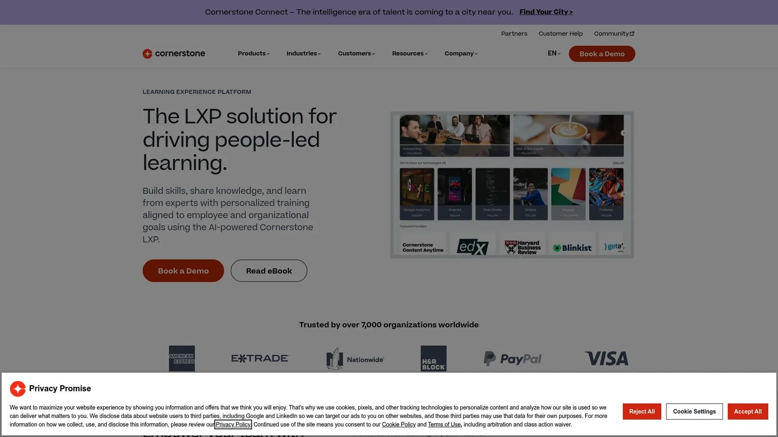 EdCast by Cornerstone learning experience platform