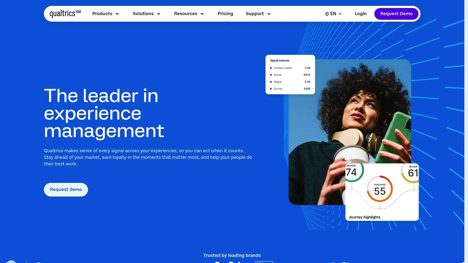 Qualtrics experience management platform