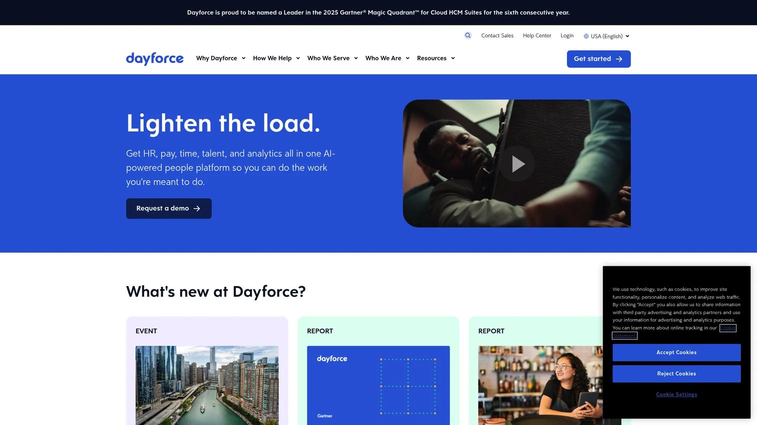 Ceridian Dayforce HCM platform