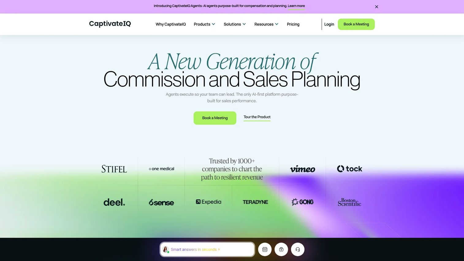 CaptivateIQ incentive compensation management software