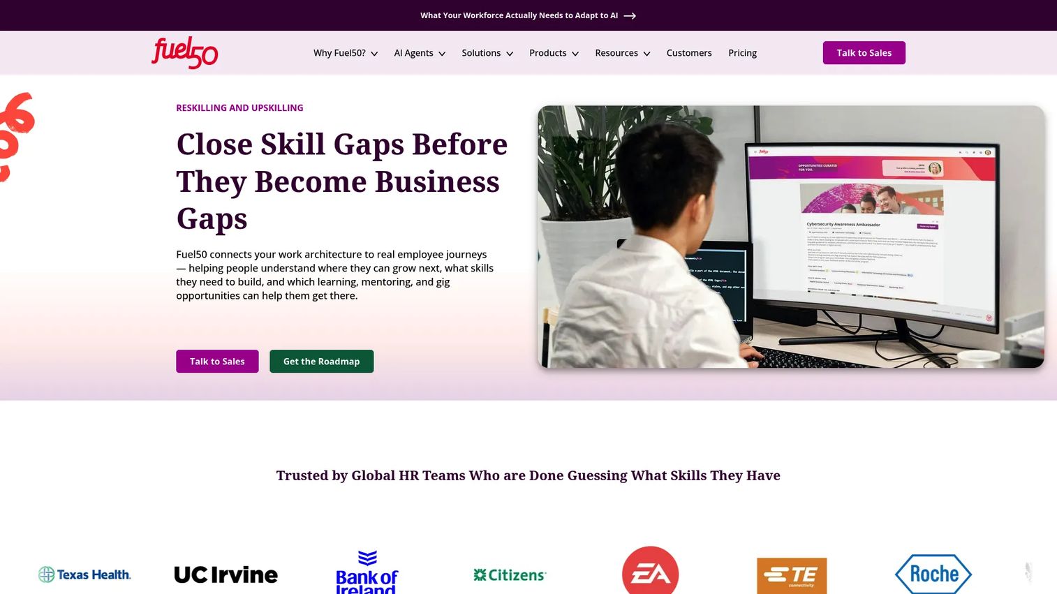 Fuel50 talent intelligence and internal mobility platform