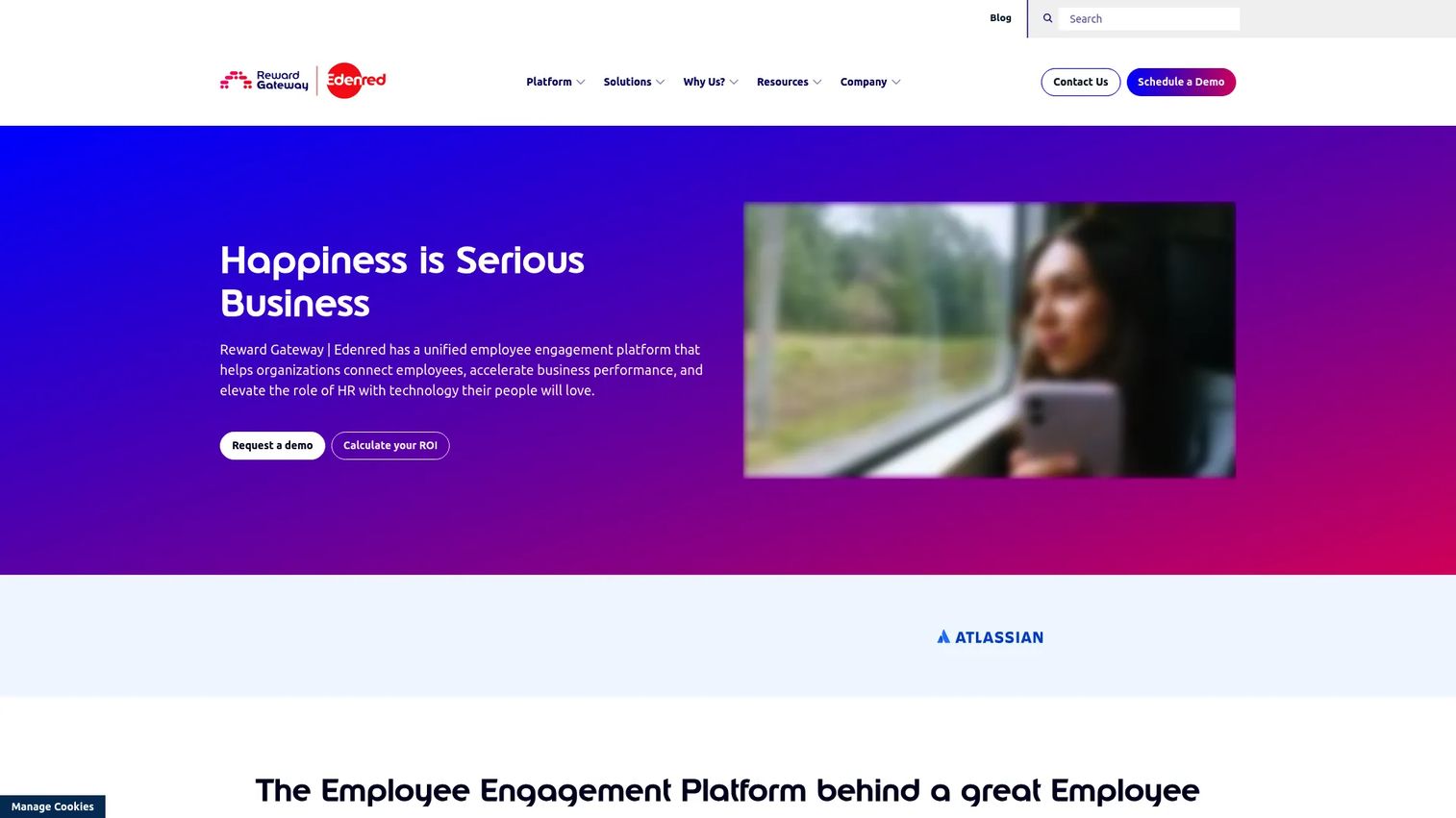 MoveSpring activity challenge platform homepage