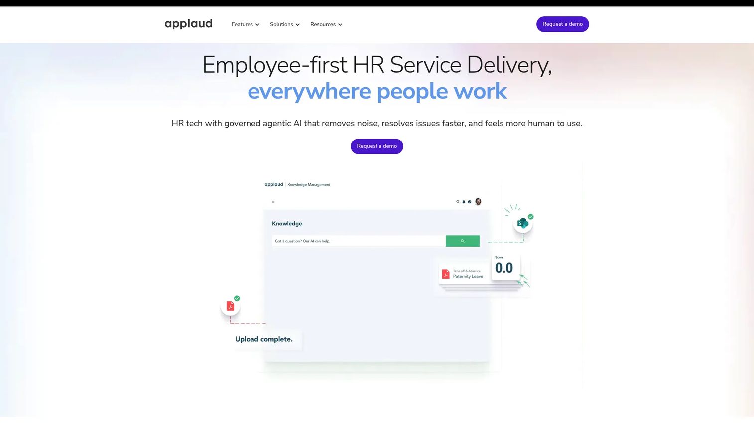 Applaud product screenshot