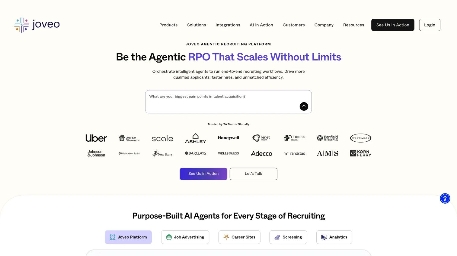 Joveo AI-powered recruiting and programmatic platform