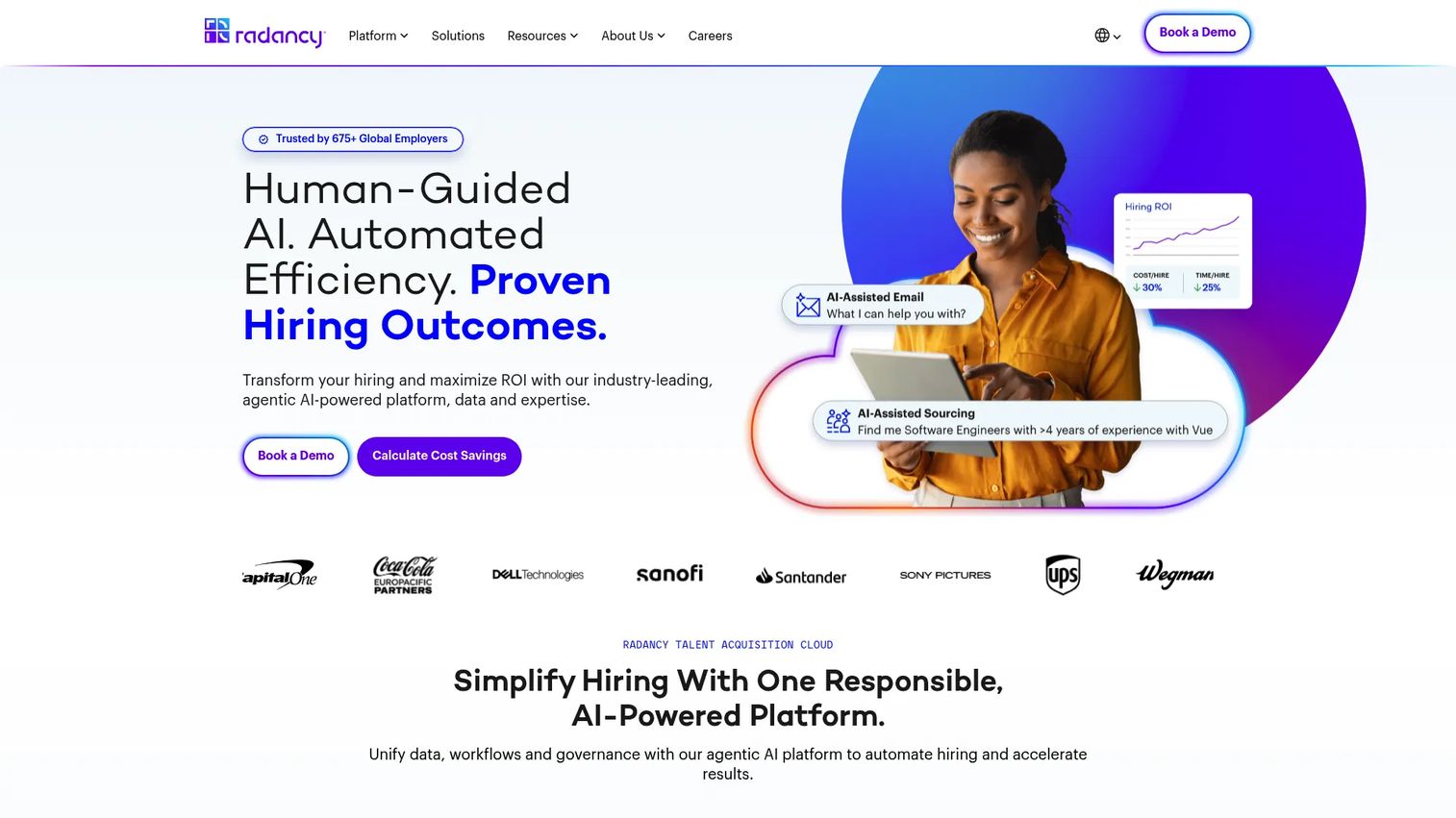 Radancy enterprise talent acquisition platform