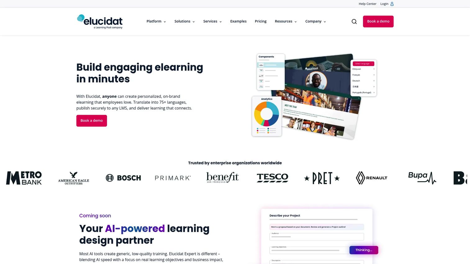 Elucidat cloud authoring platform
