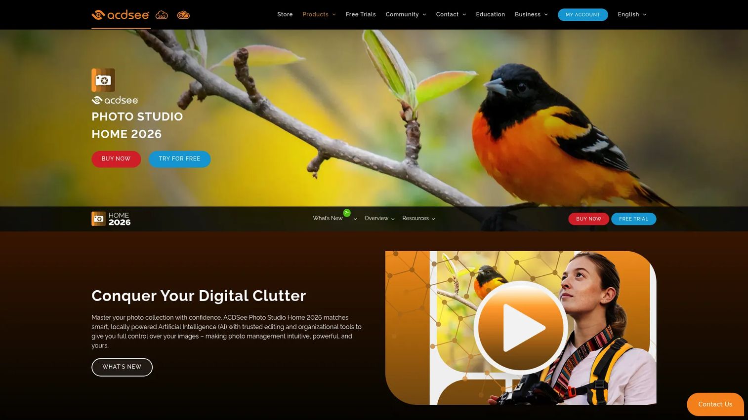 ACDSee Photo Studio interface