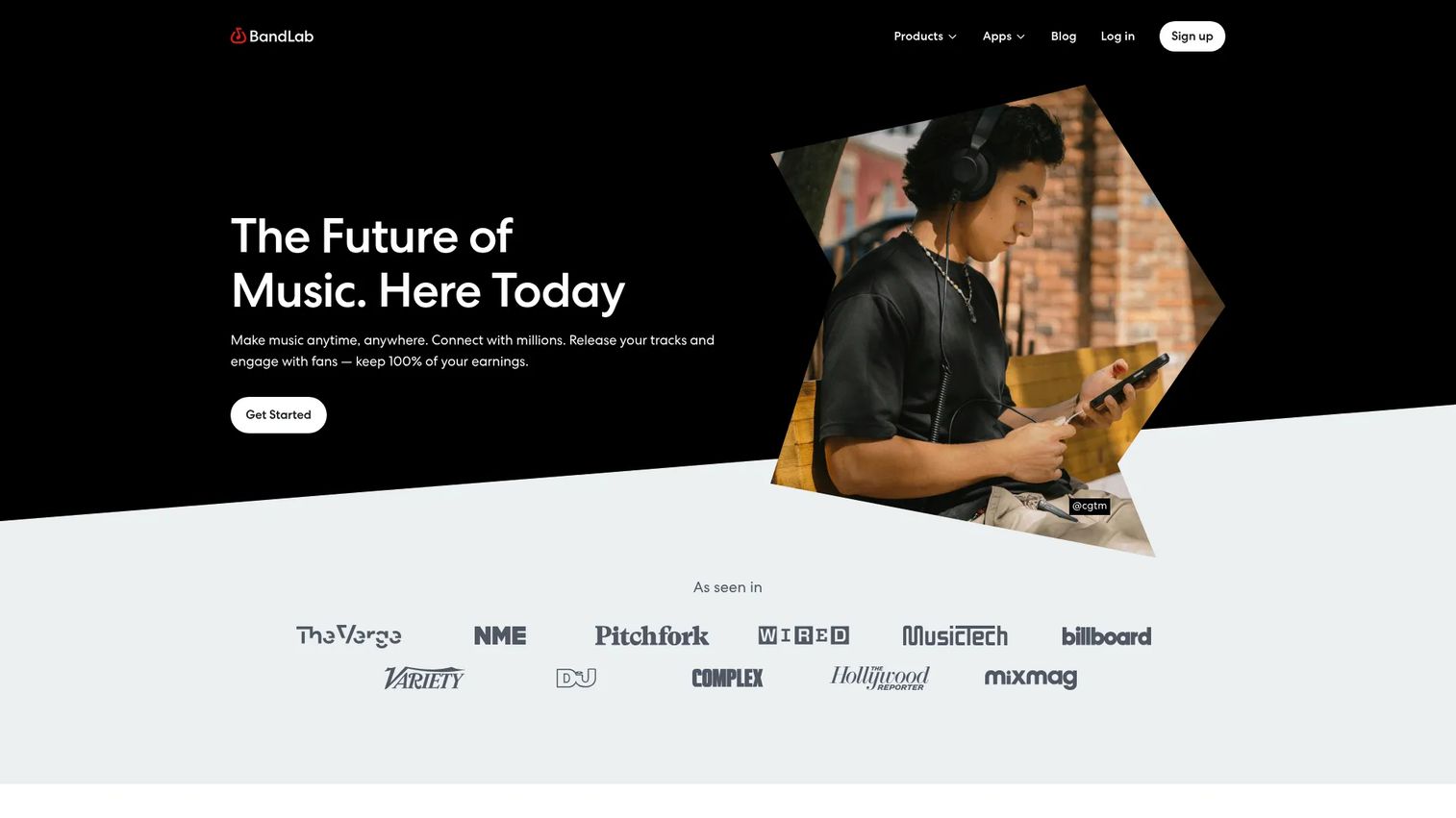 BandLab cloud-based music studio interface
