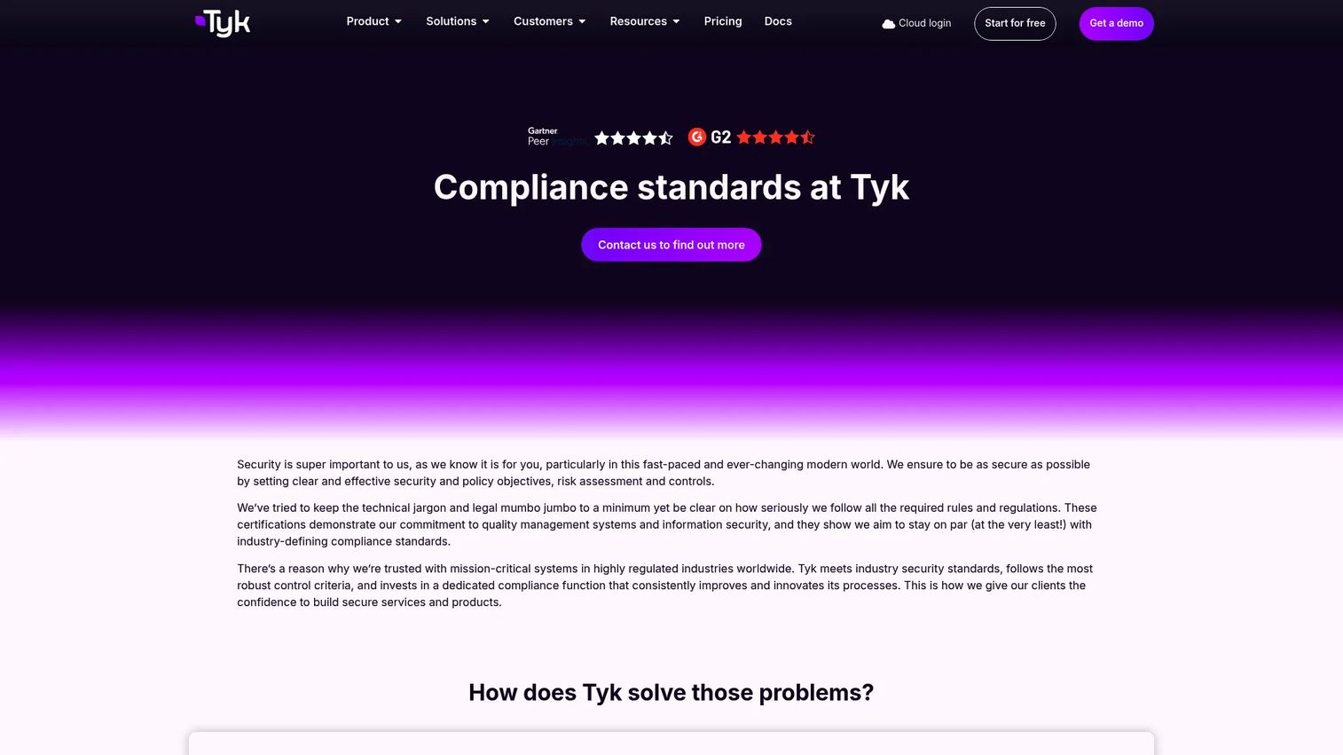 Tyk open source and cloud-native API management platform