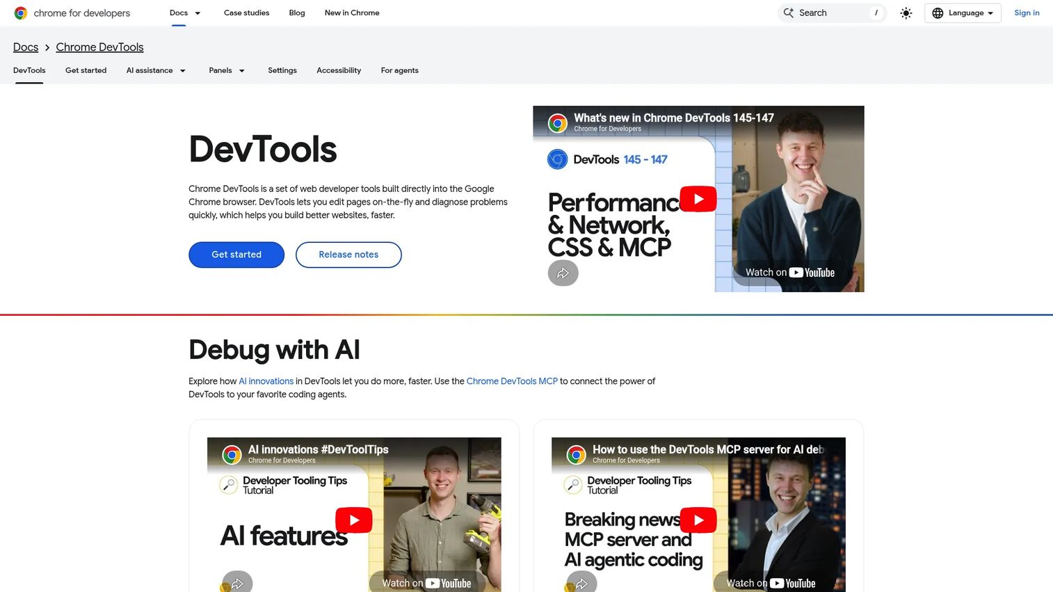 Google Chrome DevTools debugging panel