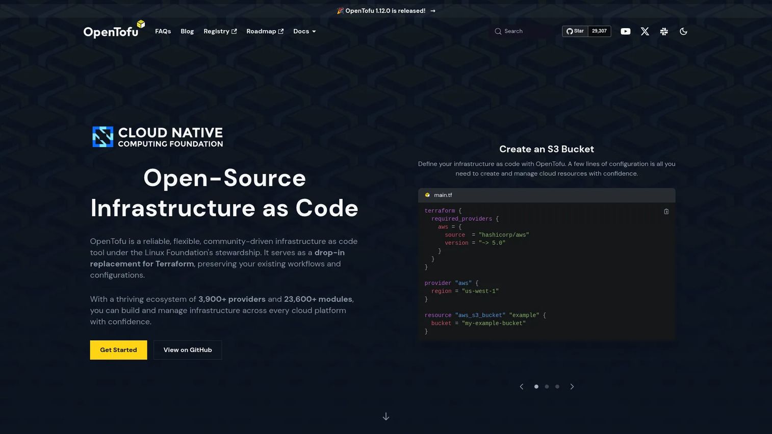 OpenTofu open-source infrastructure as code