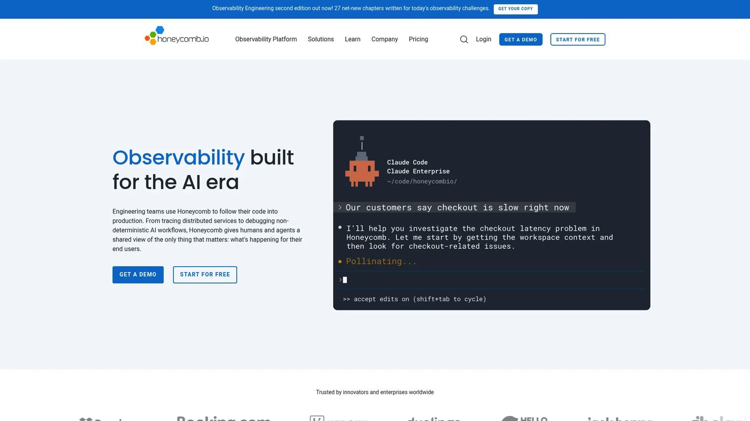 Honeycomb high-cardinality observability platform