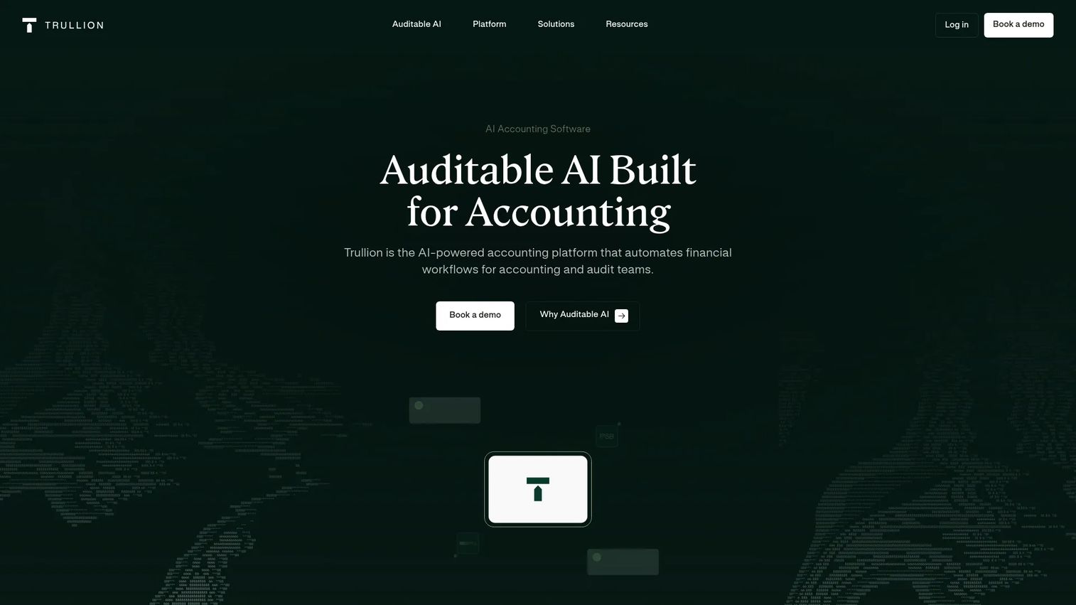 Trullion AI-powered accounting and audit interface