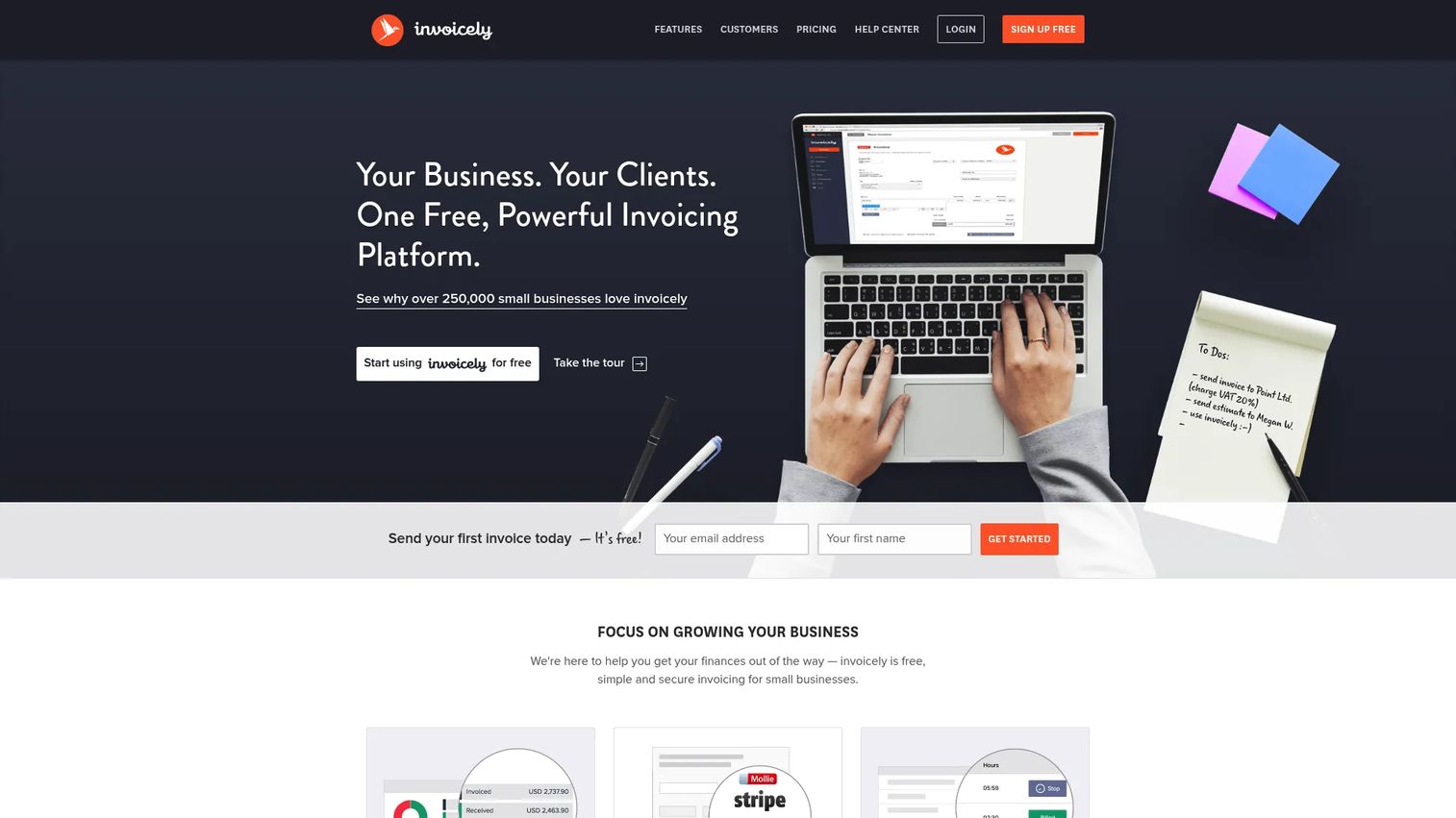 invoicely cloud invoicing software for small businesses