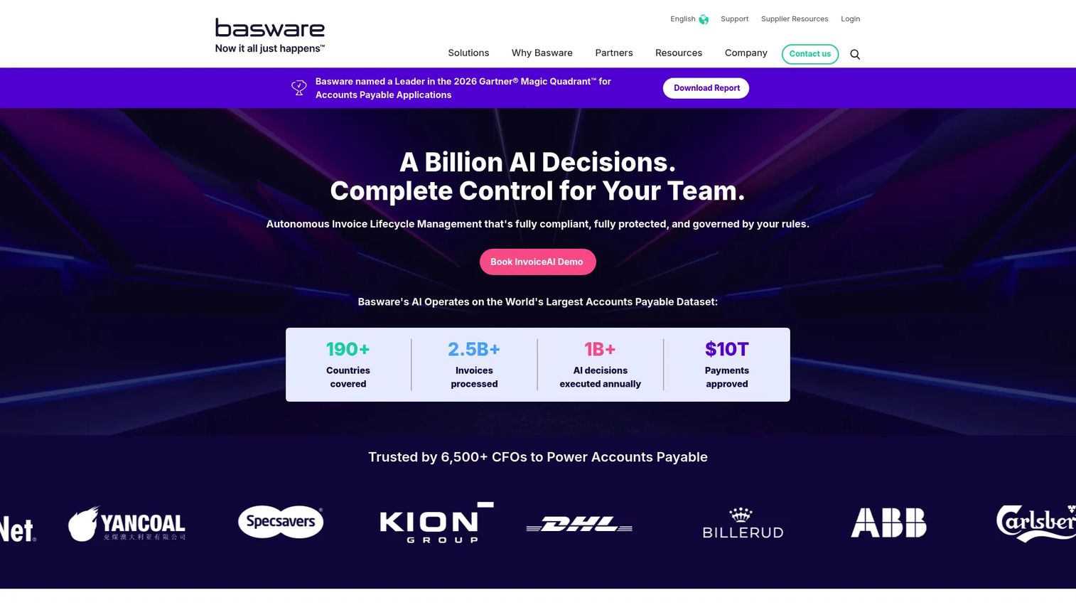 Basware invoice and procure-to-pay automation