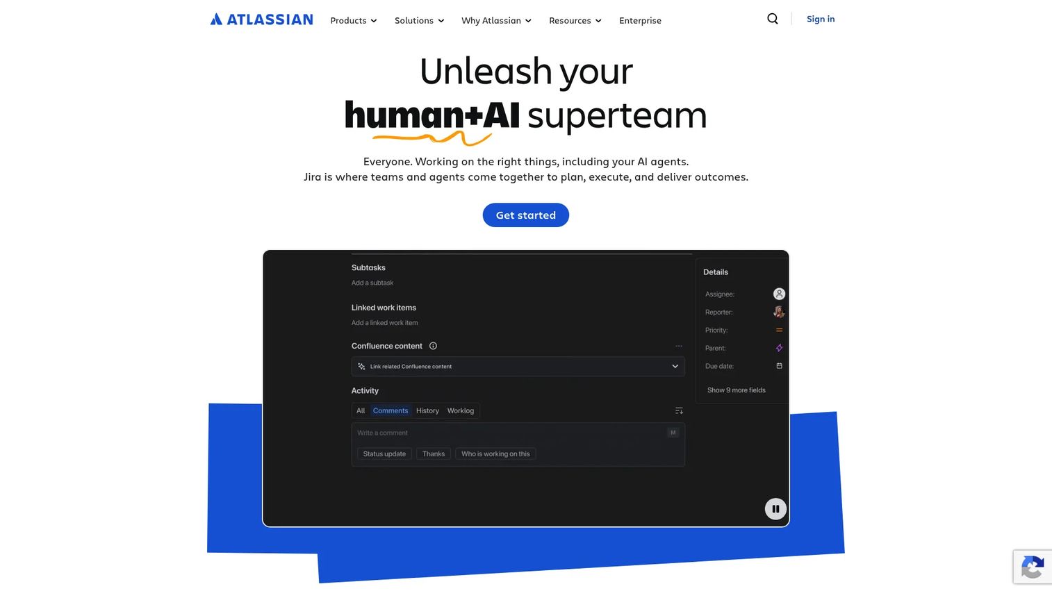 Atlassian software collaboration and planning platform