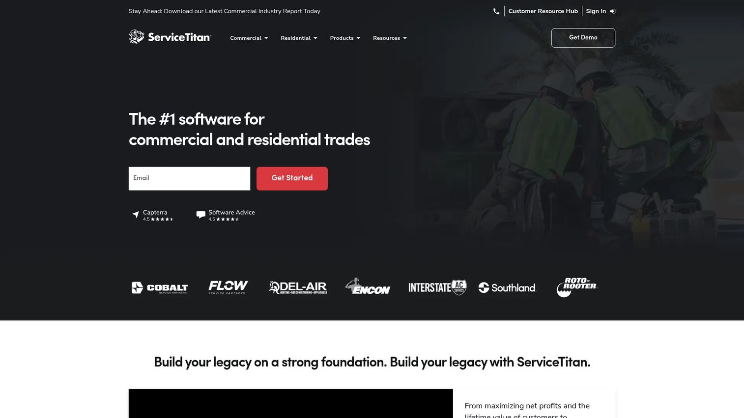 ServiceTitan field service platform