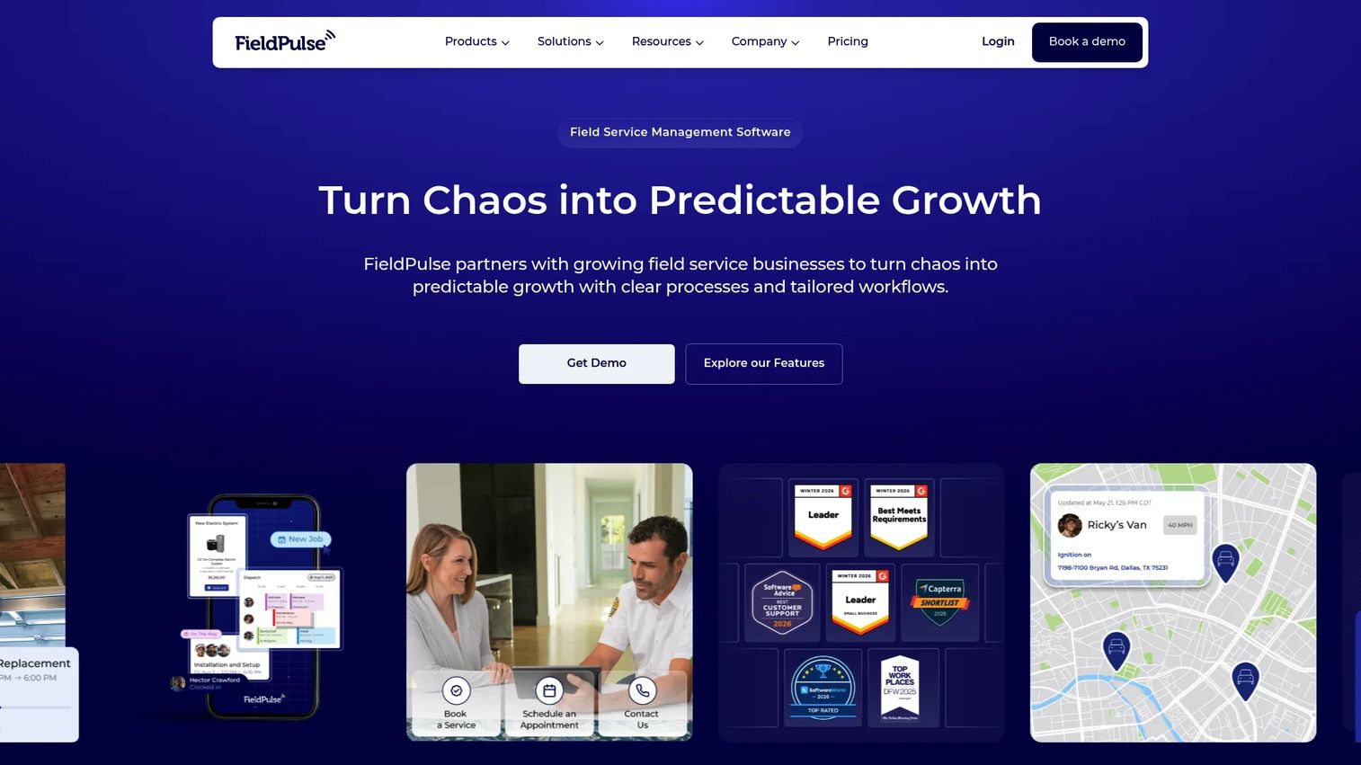 FieldPulse field service management platform
