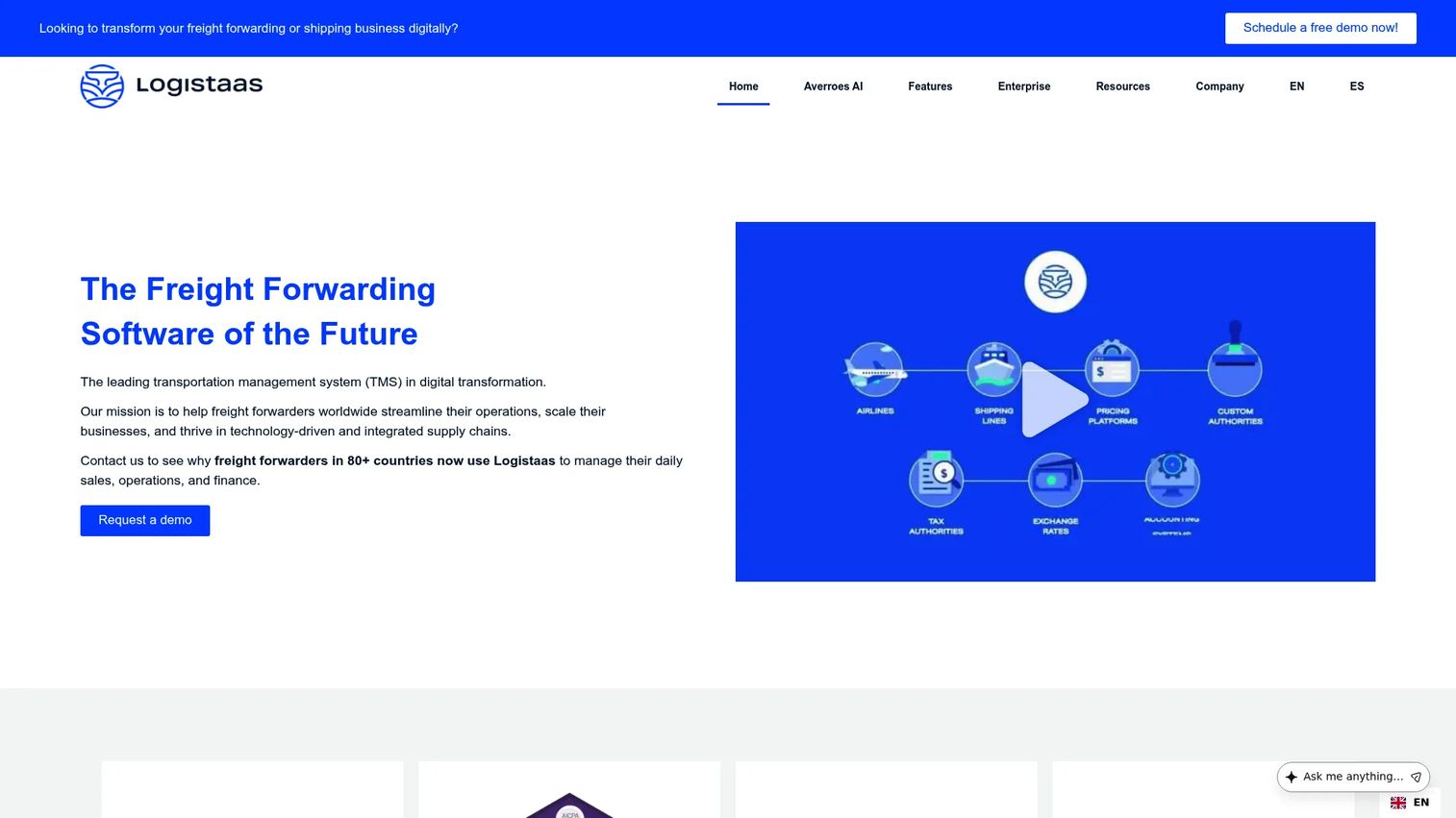 Logistaas transportation management software for forwarders