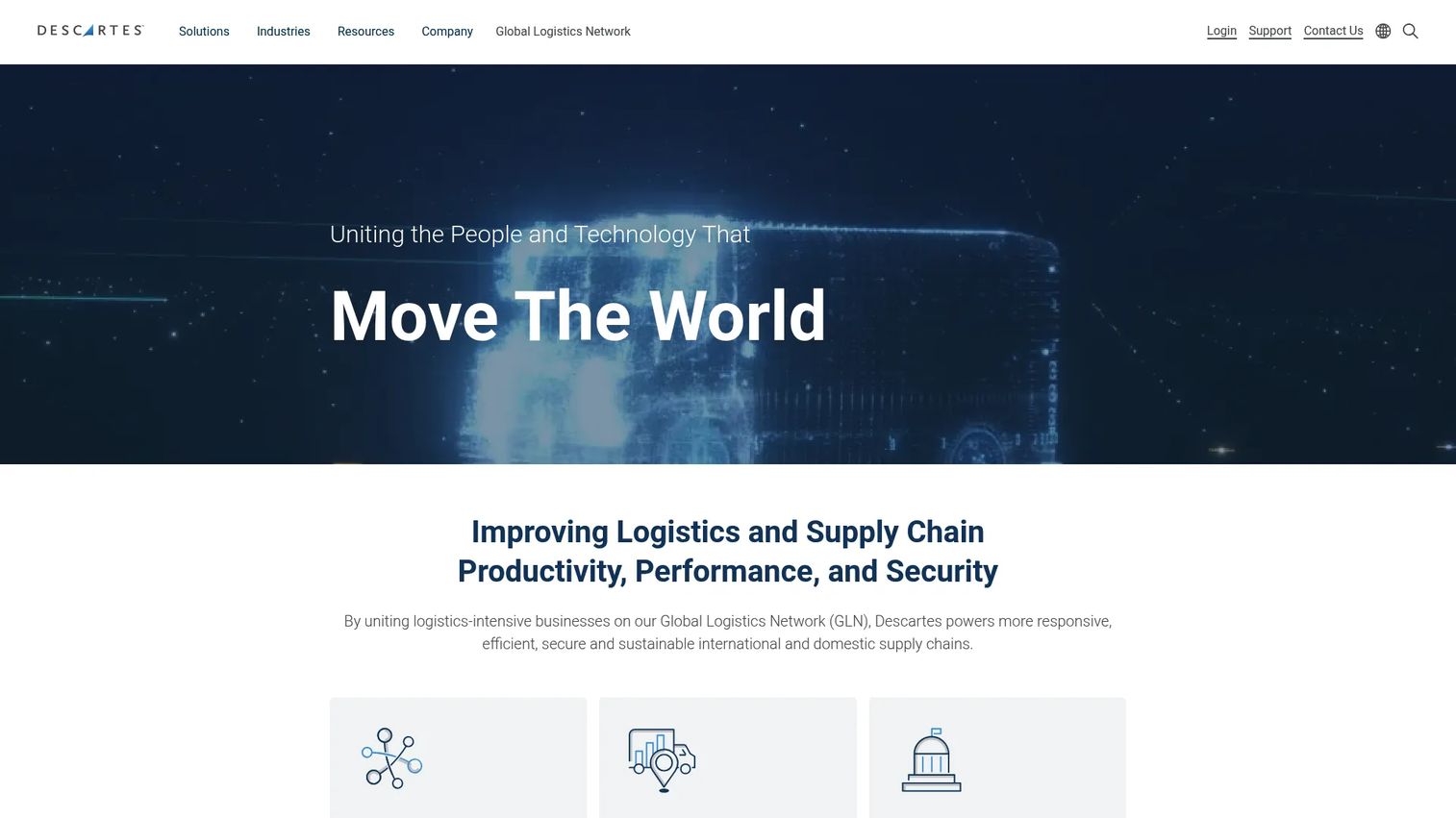 Descartes logistics and trade software platform