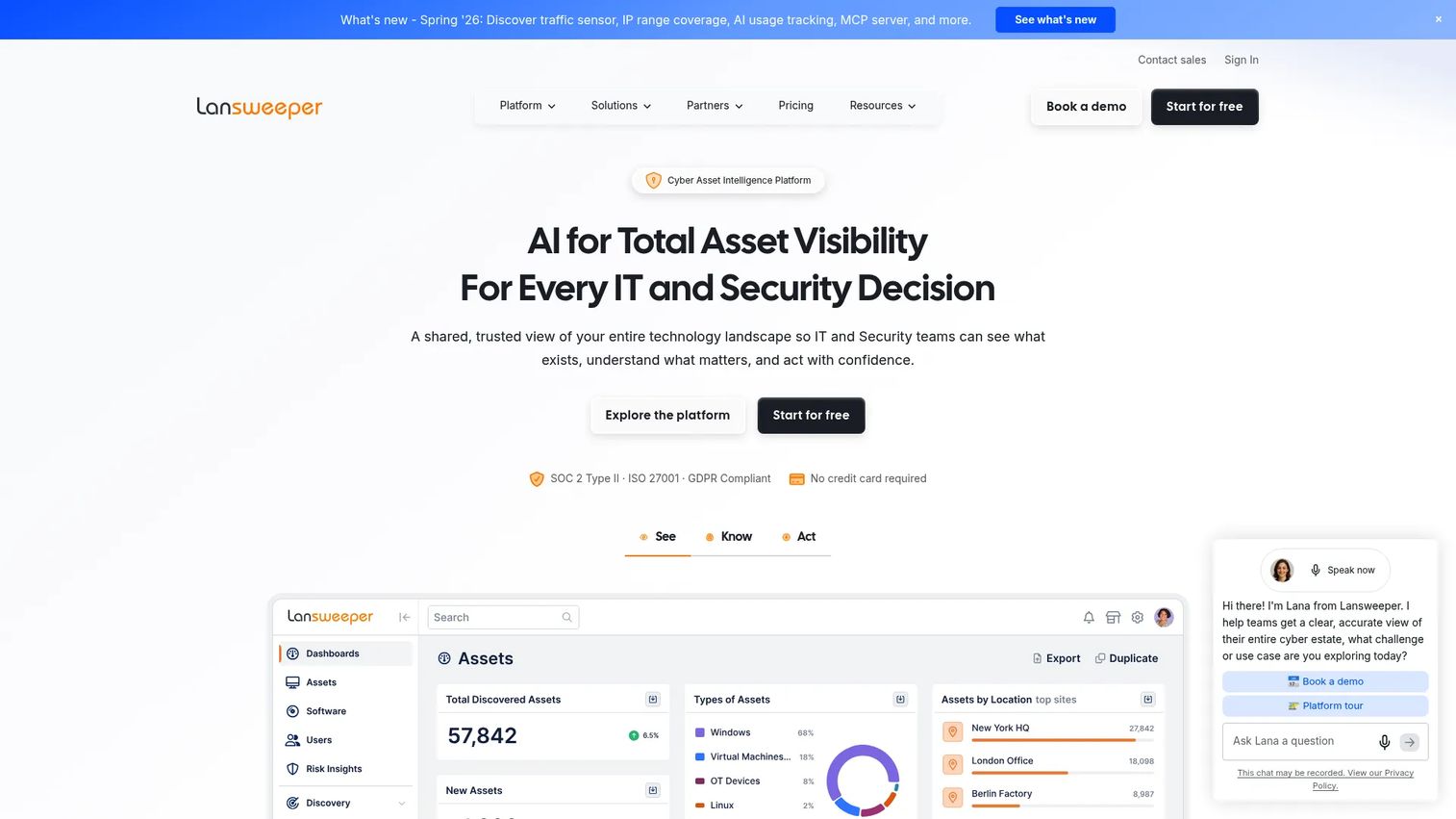 Lansweeper IT asset intelligence