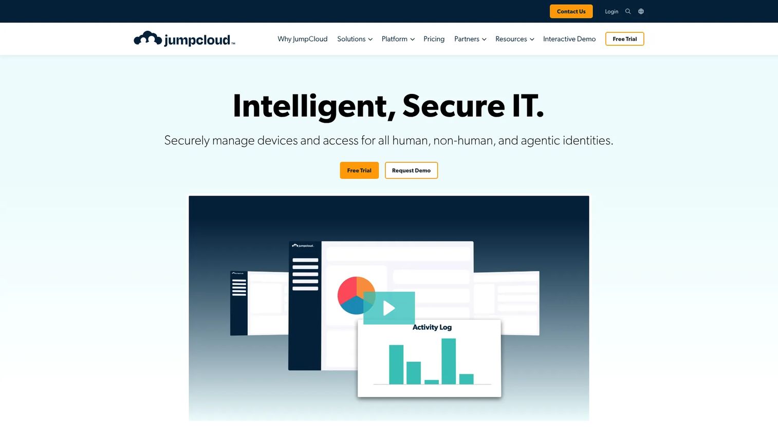 JumpCloud unified identity and device platform