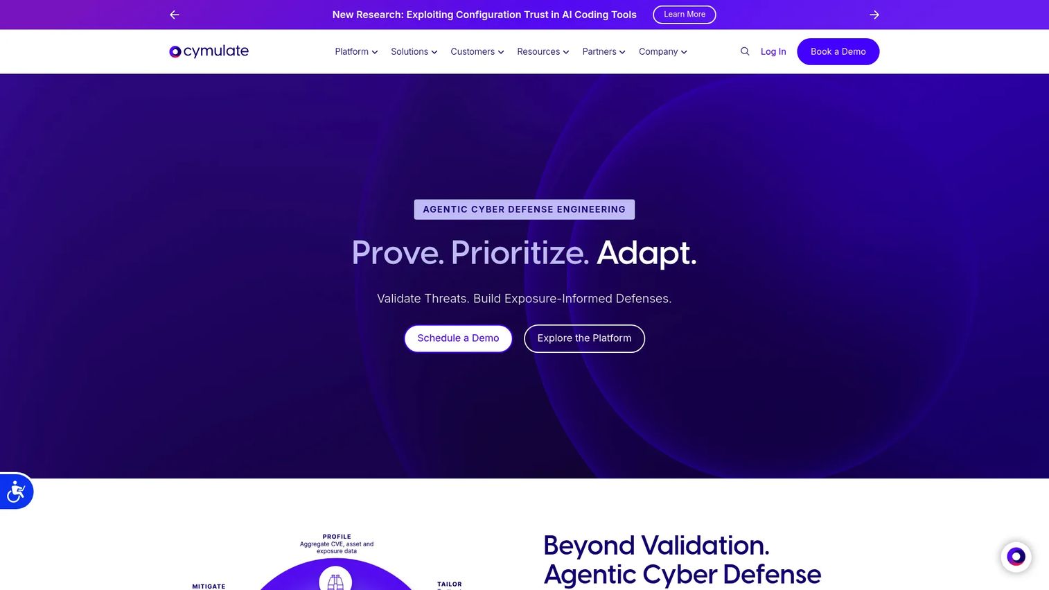 Cymulate breach and attack simulation platform