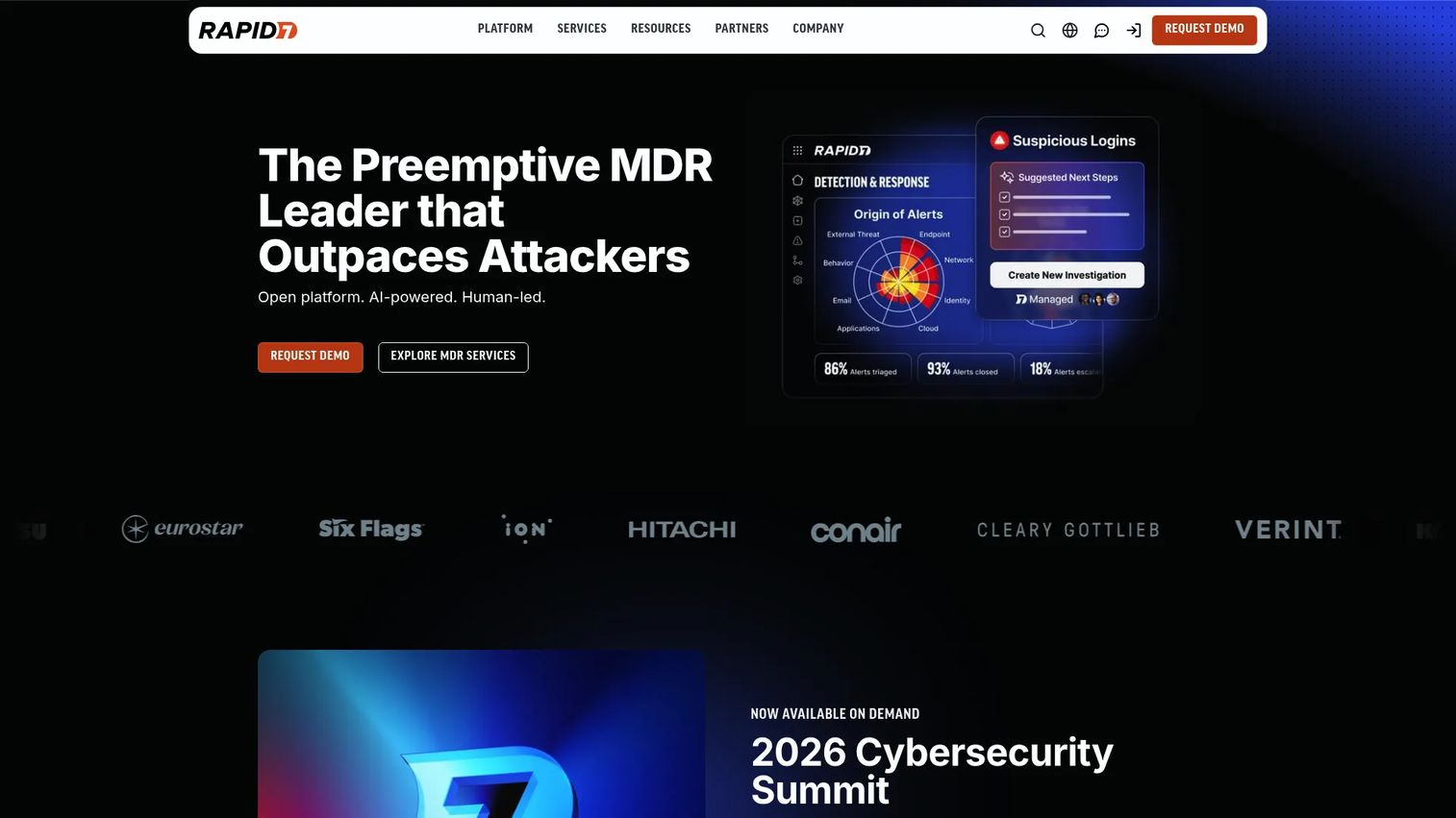 Rapid7 security operations platform