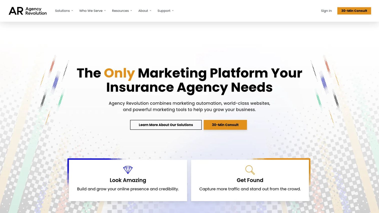 Agency Revolution insurance marketing platform