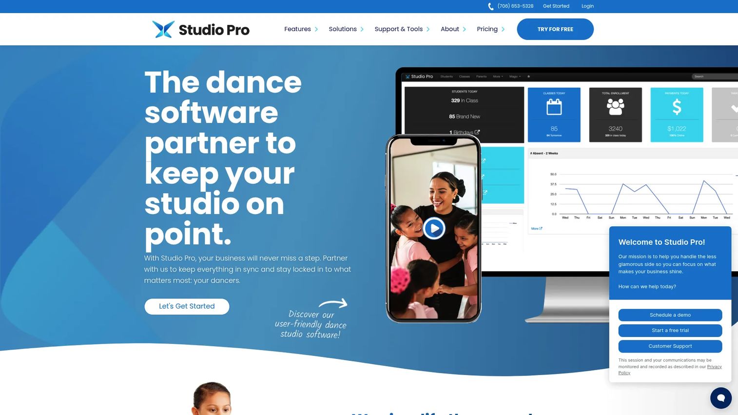 DanceStudio-Pro software homepage