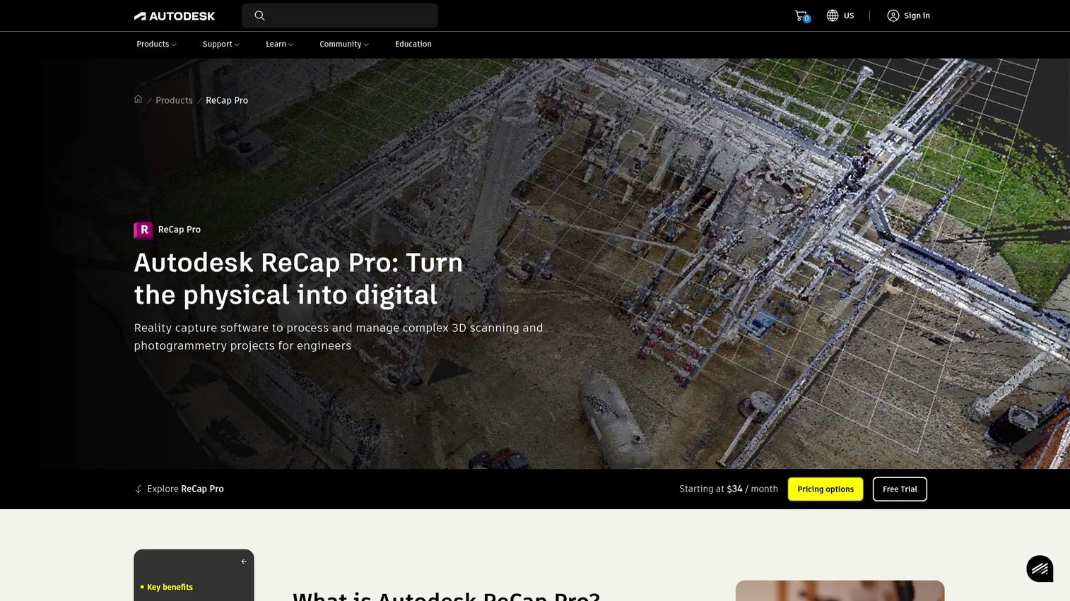 Autodesk ReCap product overview