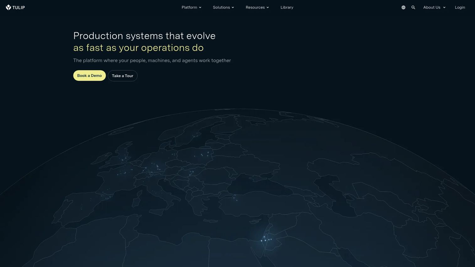 Tulip Platform product page