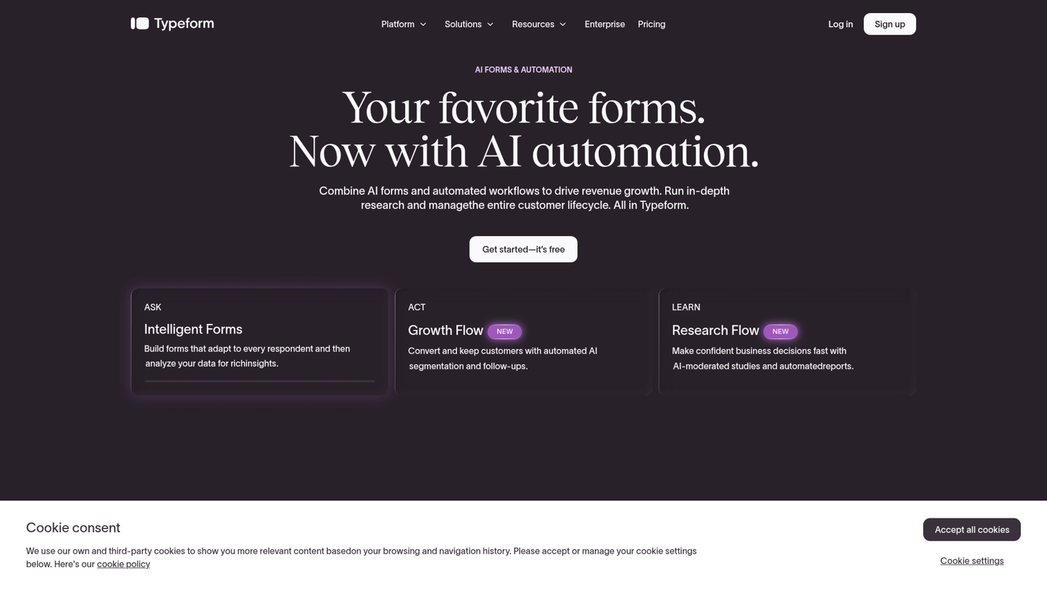 9. Typeform