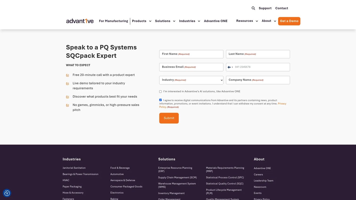 GainSeeker Suite SPC and quality monitoring interface