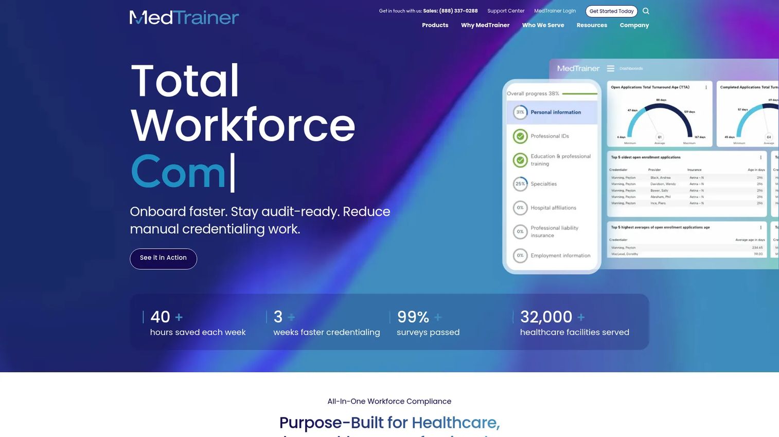 MedTrainer healthcare compliance platform