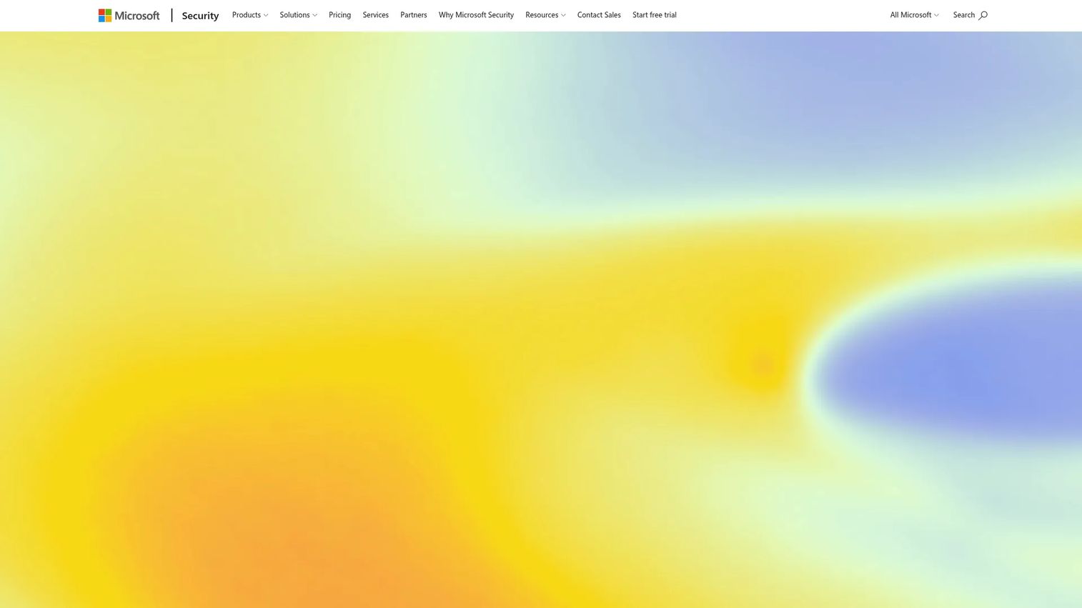 Microsoft Purview data governance and security platform homepage