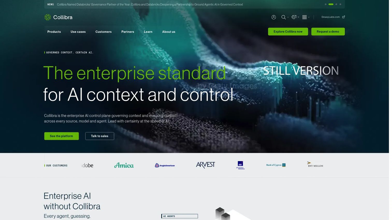 Collibra data governance platform
