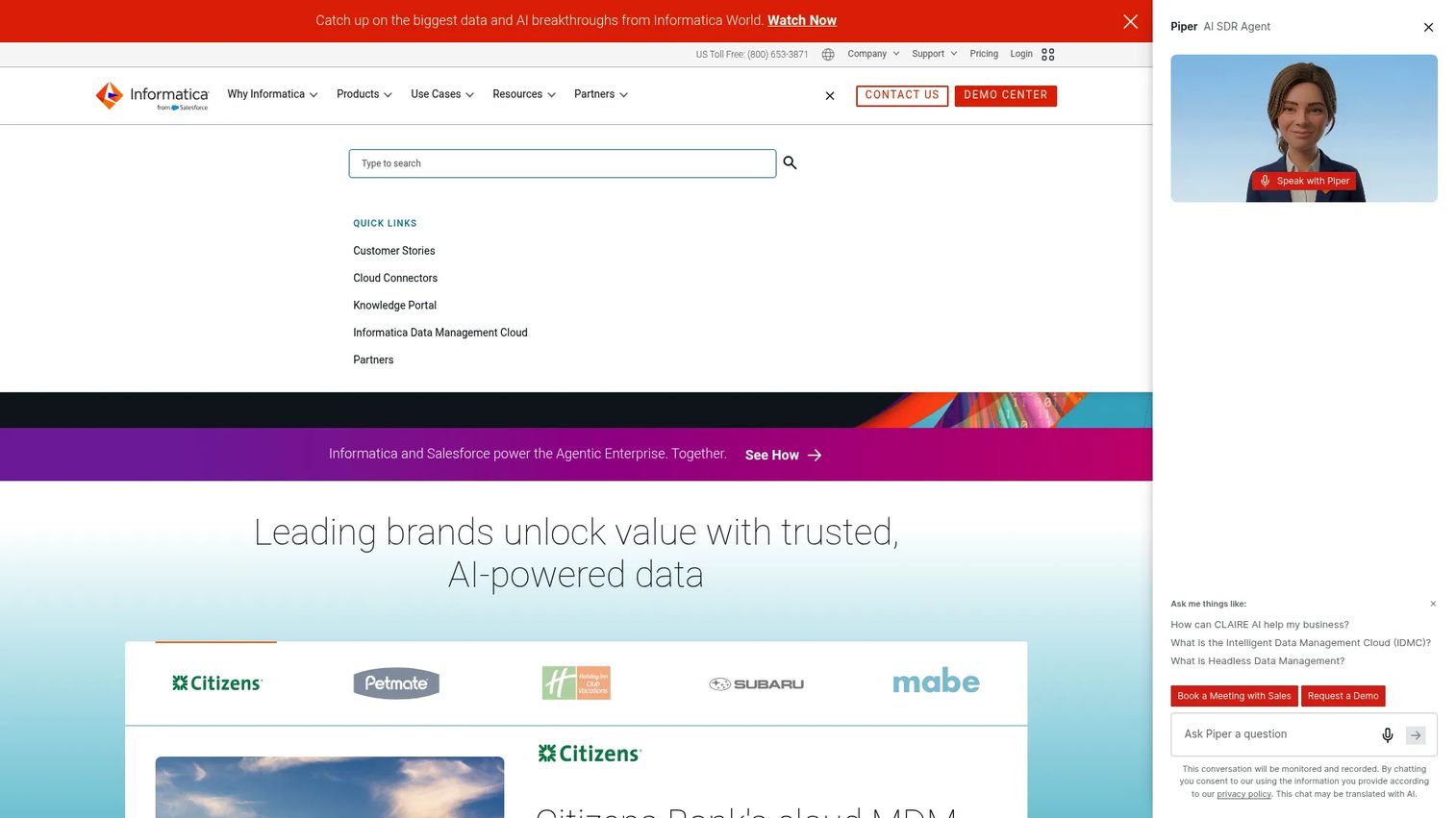 Informatica Intelligent Data Management Cloud