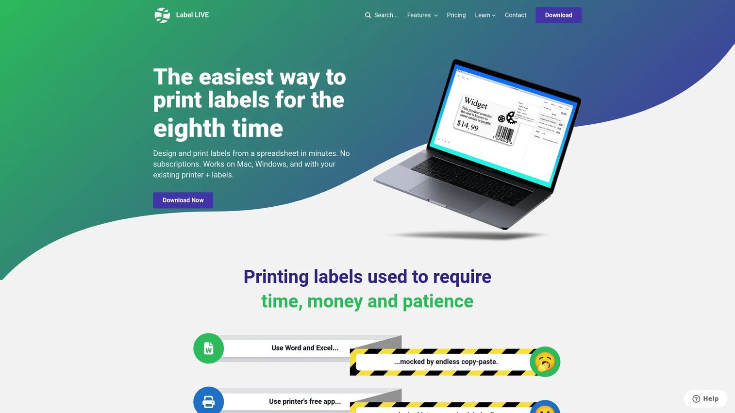 Label LIVE cross-platform label design software