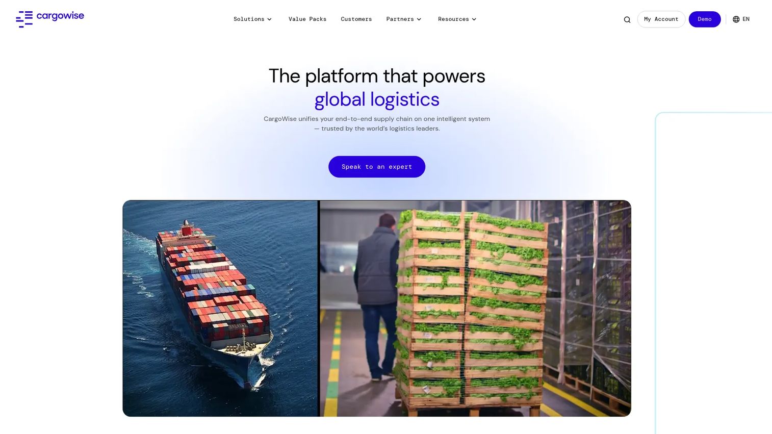 CargoWise logistics execution platform