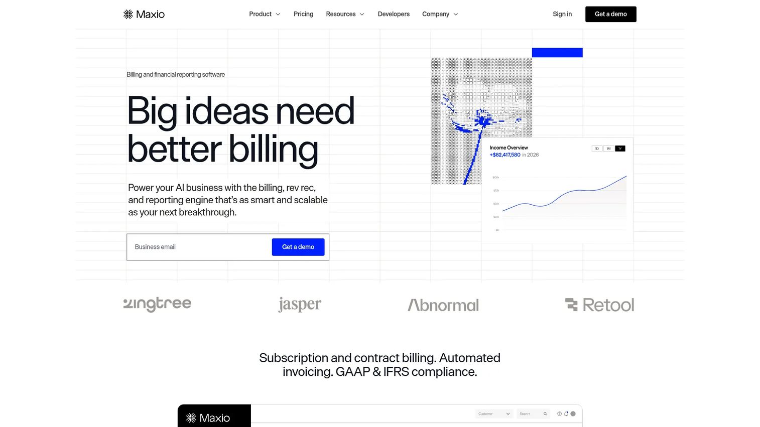 Maxio financial operations platform for B2B SaaS