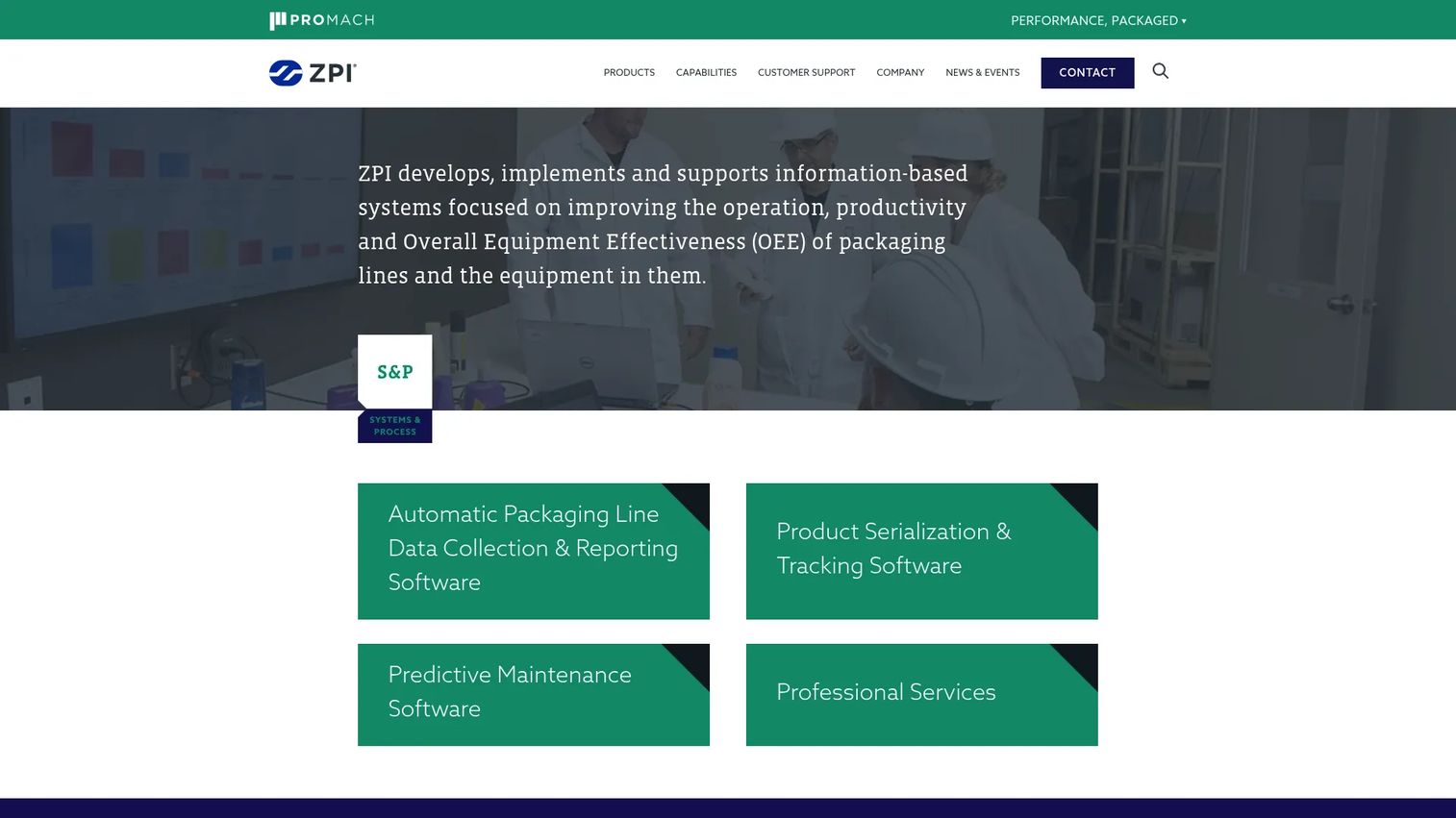 ZPI Software packaging-line serialization and monitoring platform