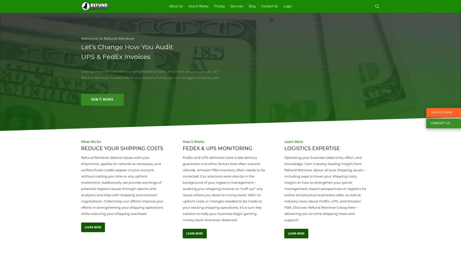 Refund Retriever parcel audit and refund recovery