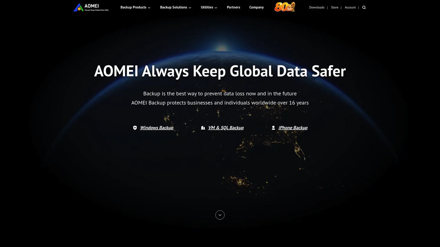 AOMEI Backupper backup and clone suite