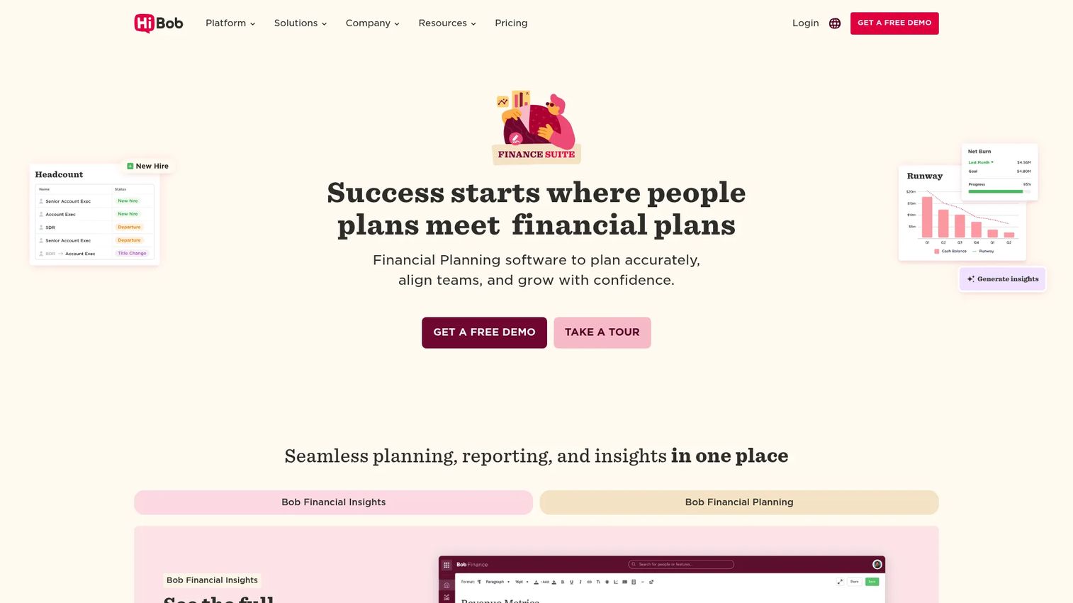 Mosaic SaaS planning and forecasting
